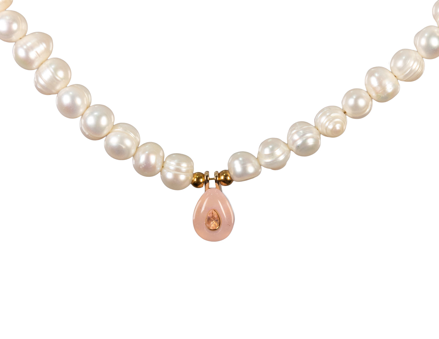 Collar pearl roses