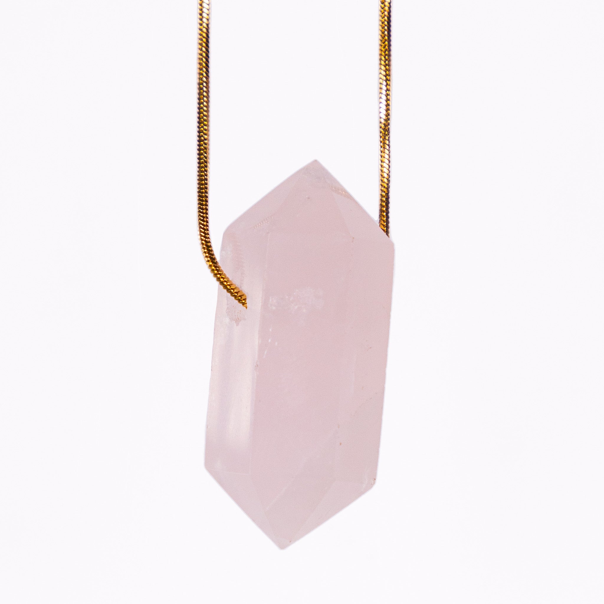 Collar cuarzo rosa MINI