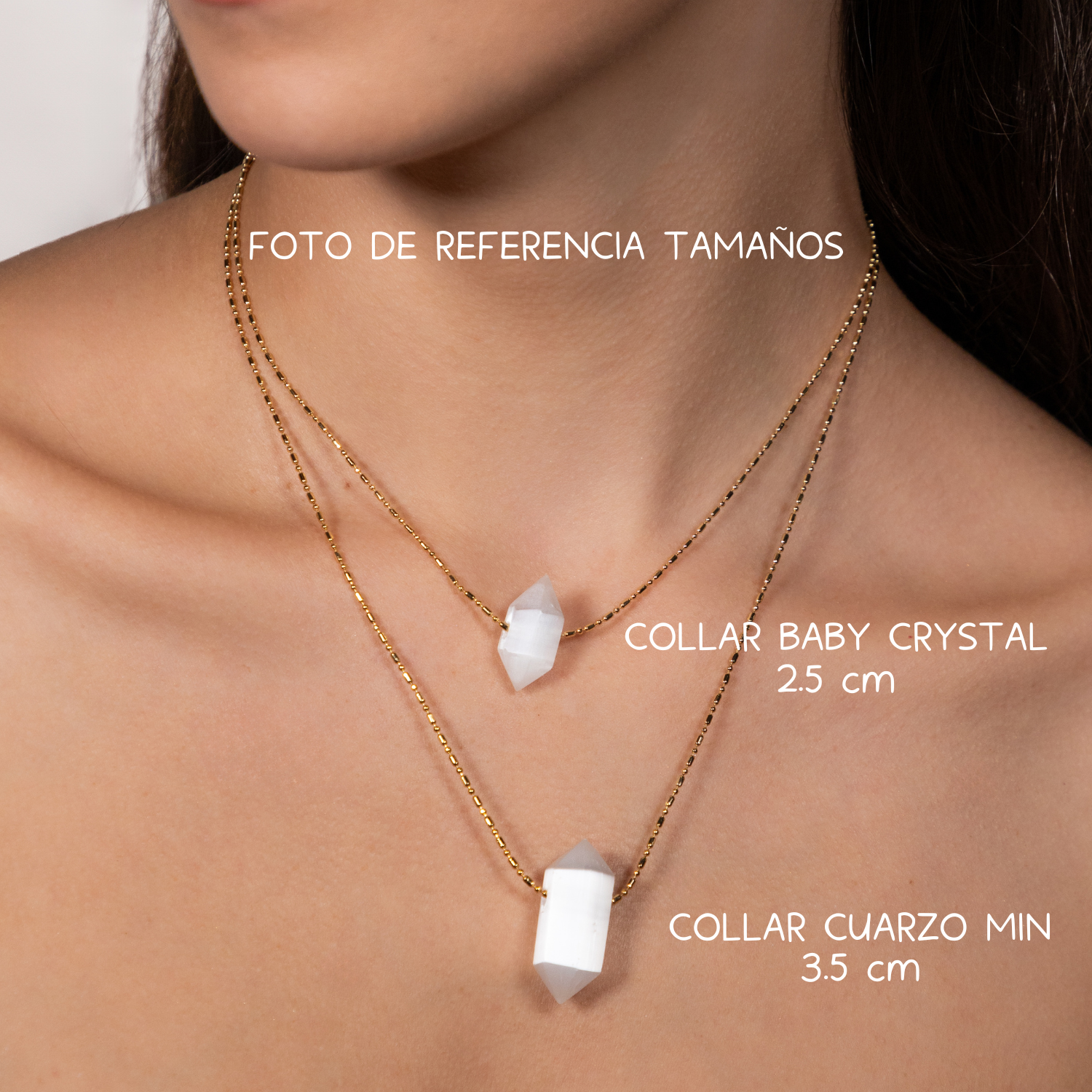 Collar selenita MINI