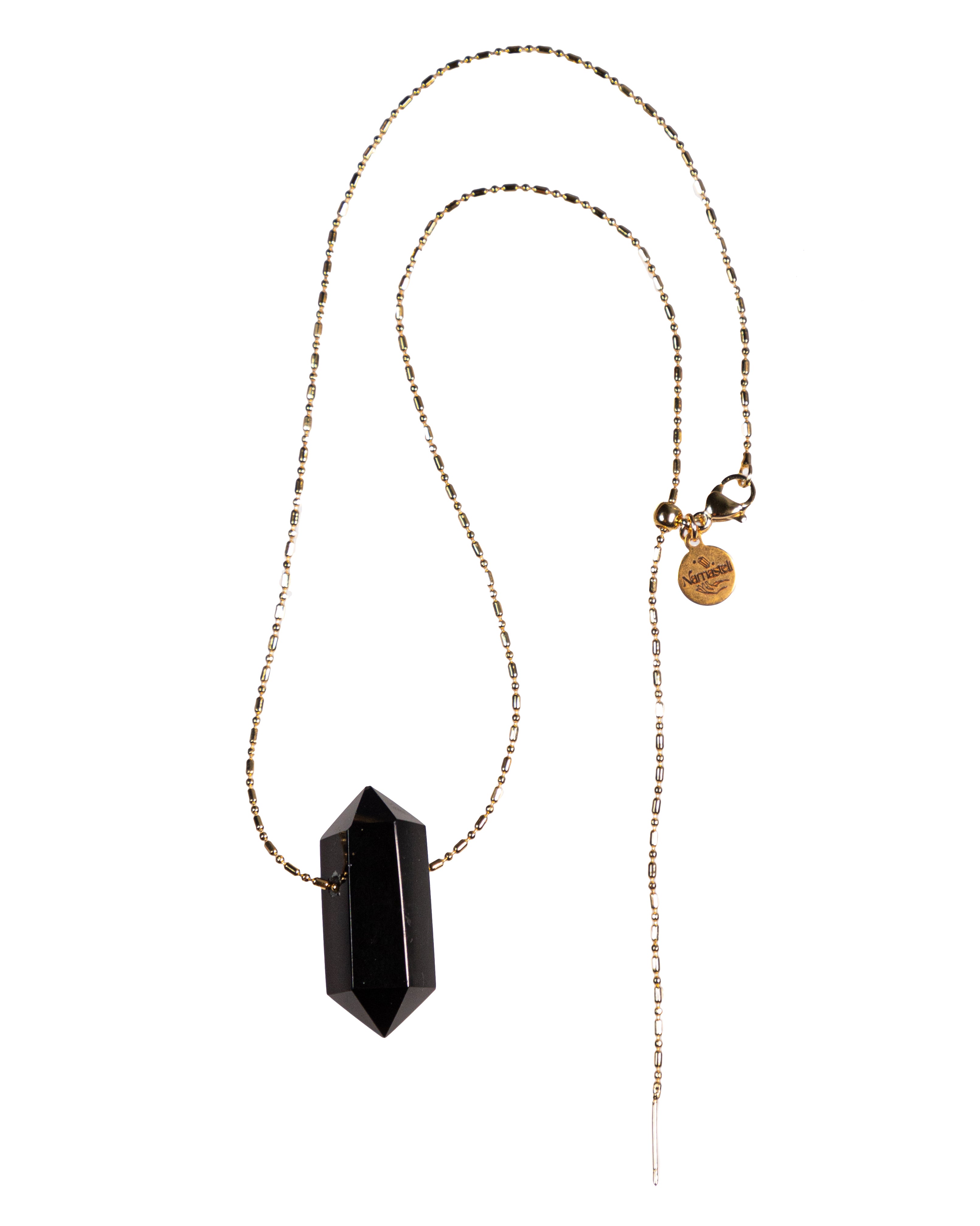 Collar obsidiana MINI