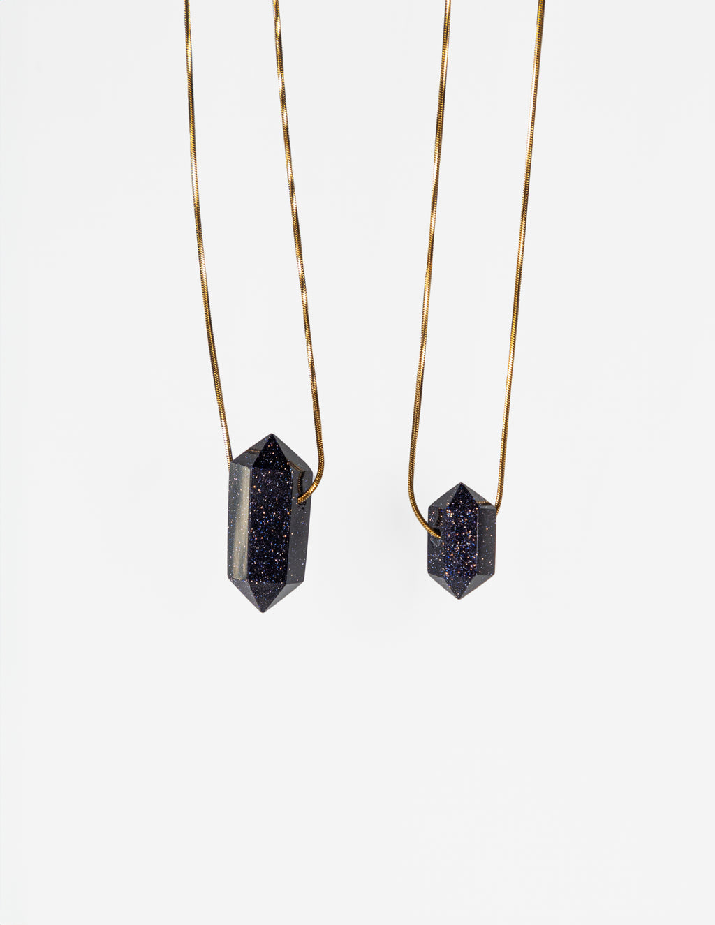 Collar aventurina azul MINI