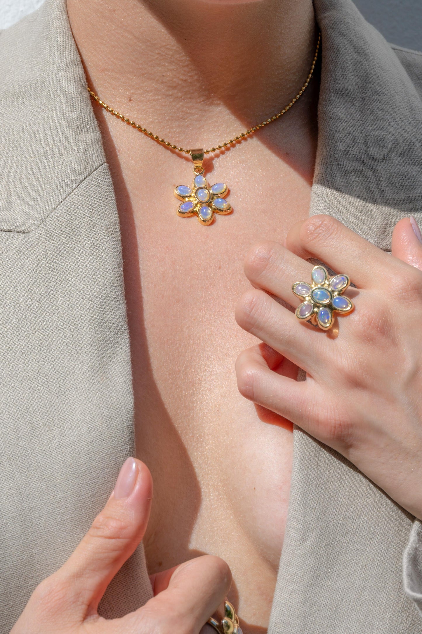 lolitas opals necklace