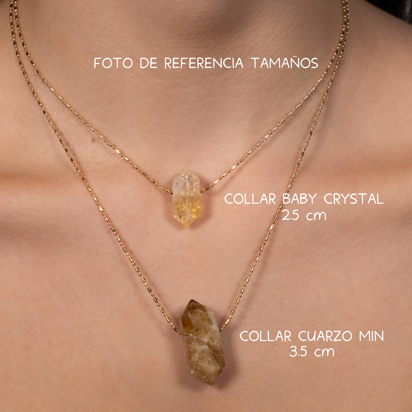 Collar obsidiana MINI
