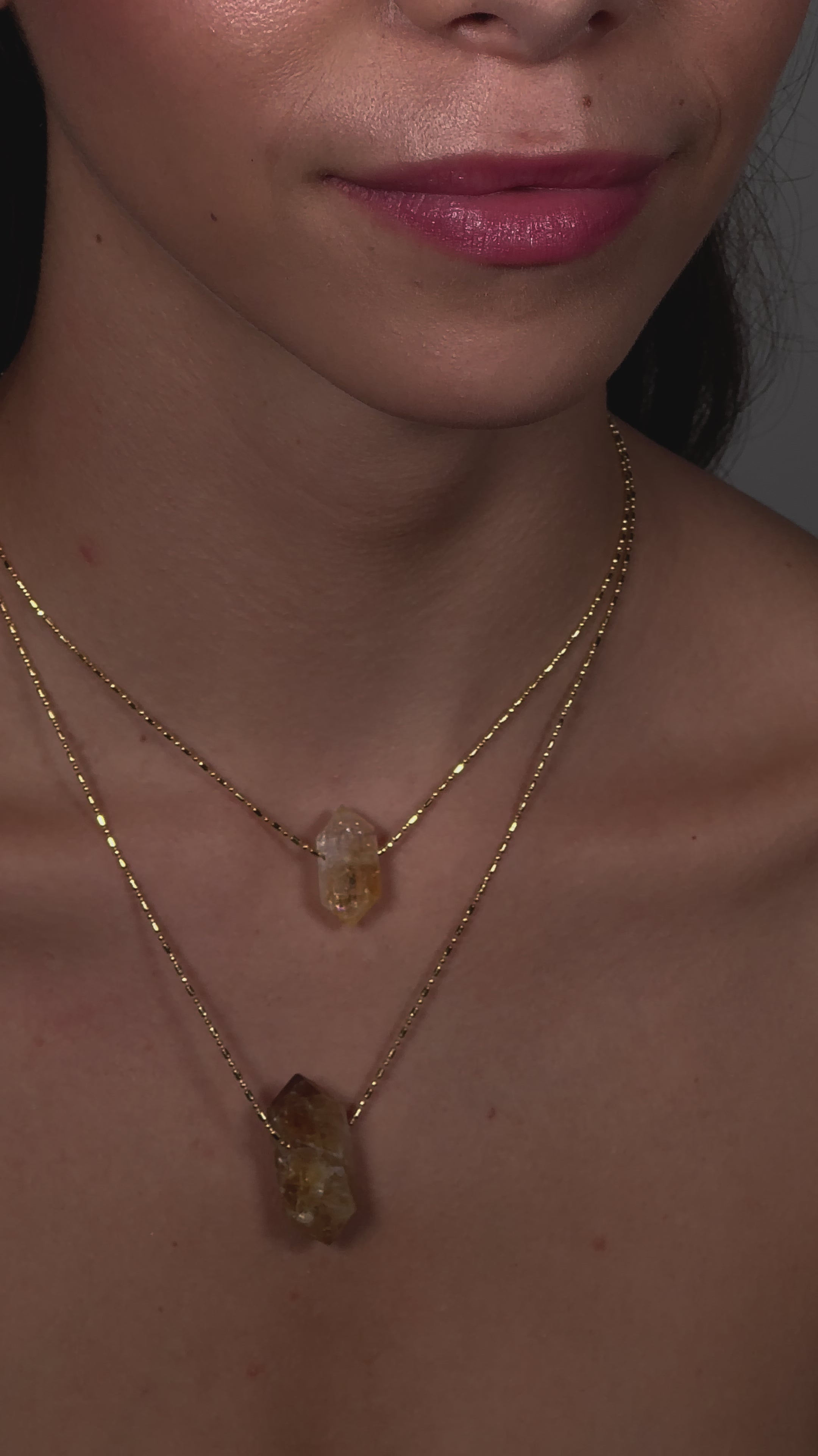 Collar citrino MINI